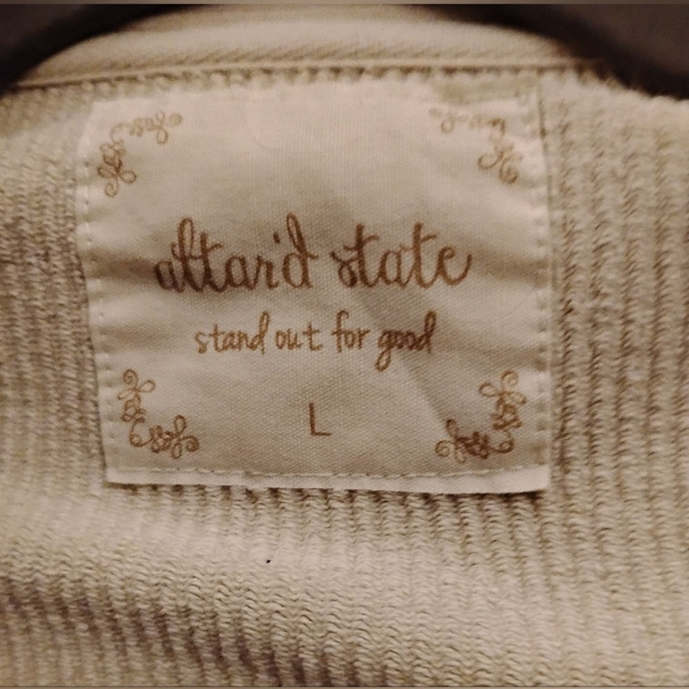 Altar'd State 100% Cotton Spring Layer Jacket Size L - Picture 2 of 5